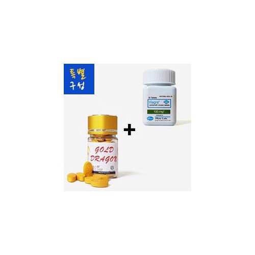 드래곤 1통+ 비아그라 100미리 1통 사은품 프로코밀 1박스+흥분제 1병